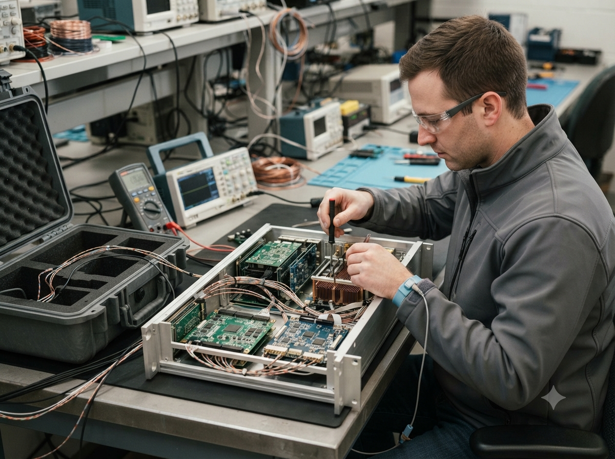 Technical resource preview on a workstation